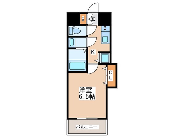 ﾚｵﾝｺﾝﾌｫｰﾄ難波ﾐﾗｰｼﾞｭ(702)の物件間取画像